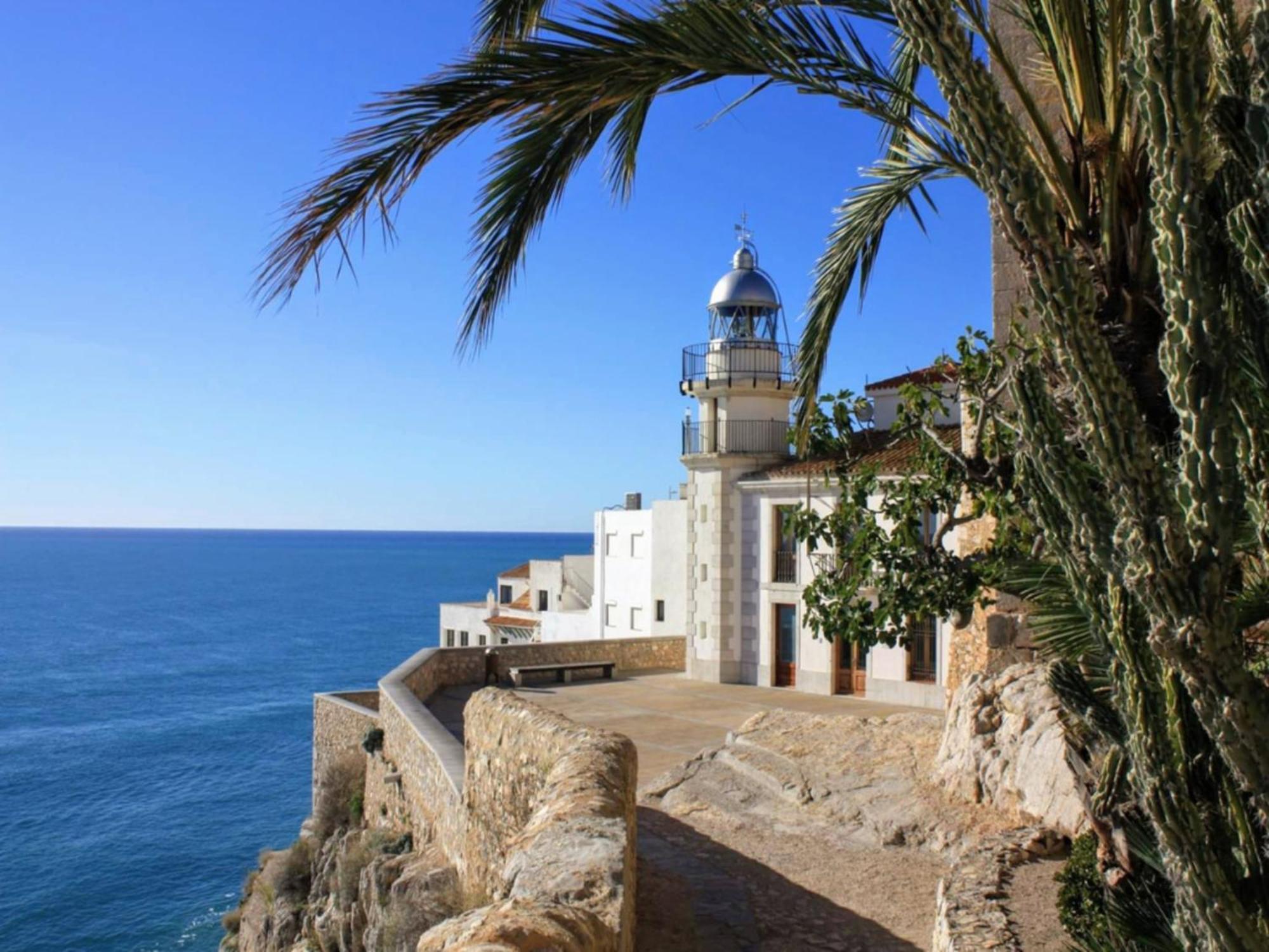 Peñíscola: apartamento con piscina Bagian luar foto