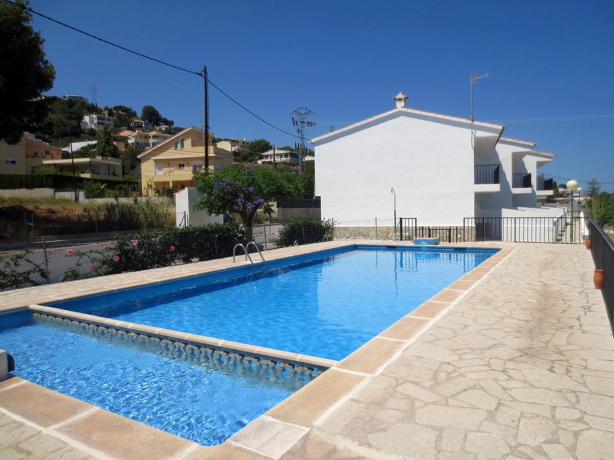 Peñíscola: apartamento con piscina Bagian luar foto