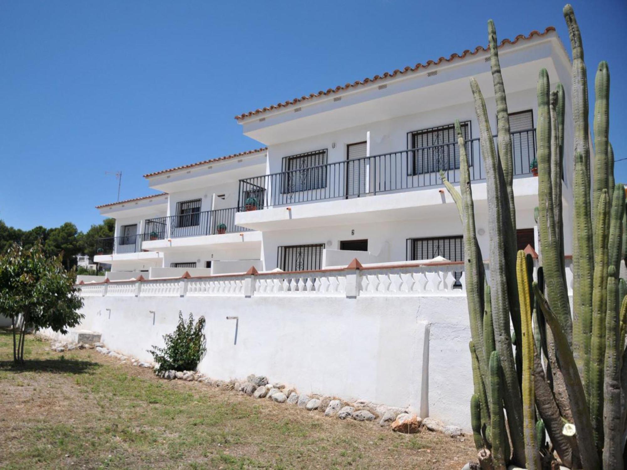 Peñíscola: apartamento con piscina Bagian luar foto